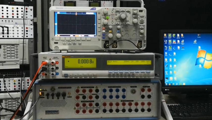 K3163i Test DF/DT, DV/DT, (ROCOF) in Analog and IEC61850 SV Mode