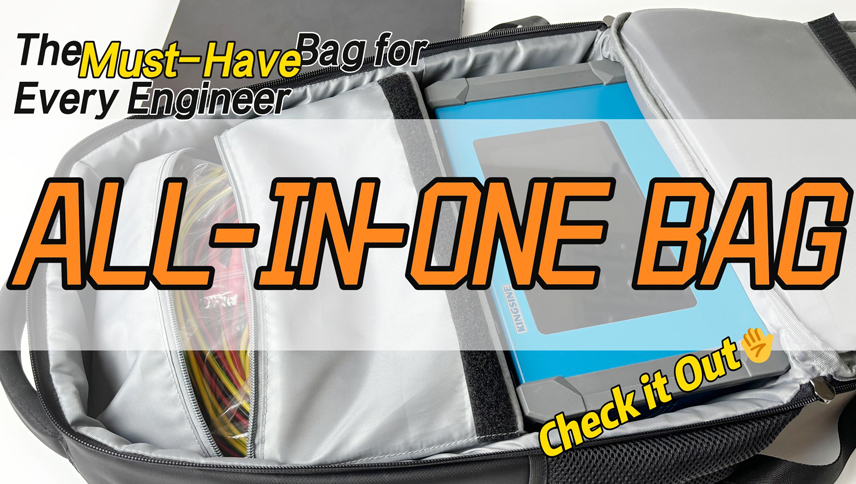 The Must-Have Bag for Every Engineer - ALL IN ONE BAG
