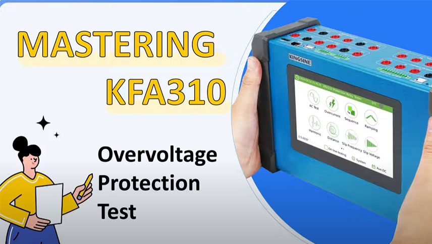 MASTERING KFA310: Overvoltage Protection Test