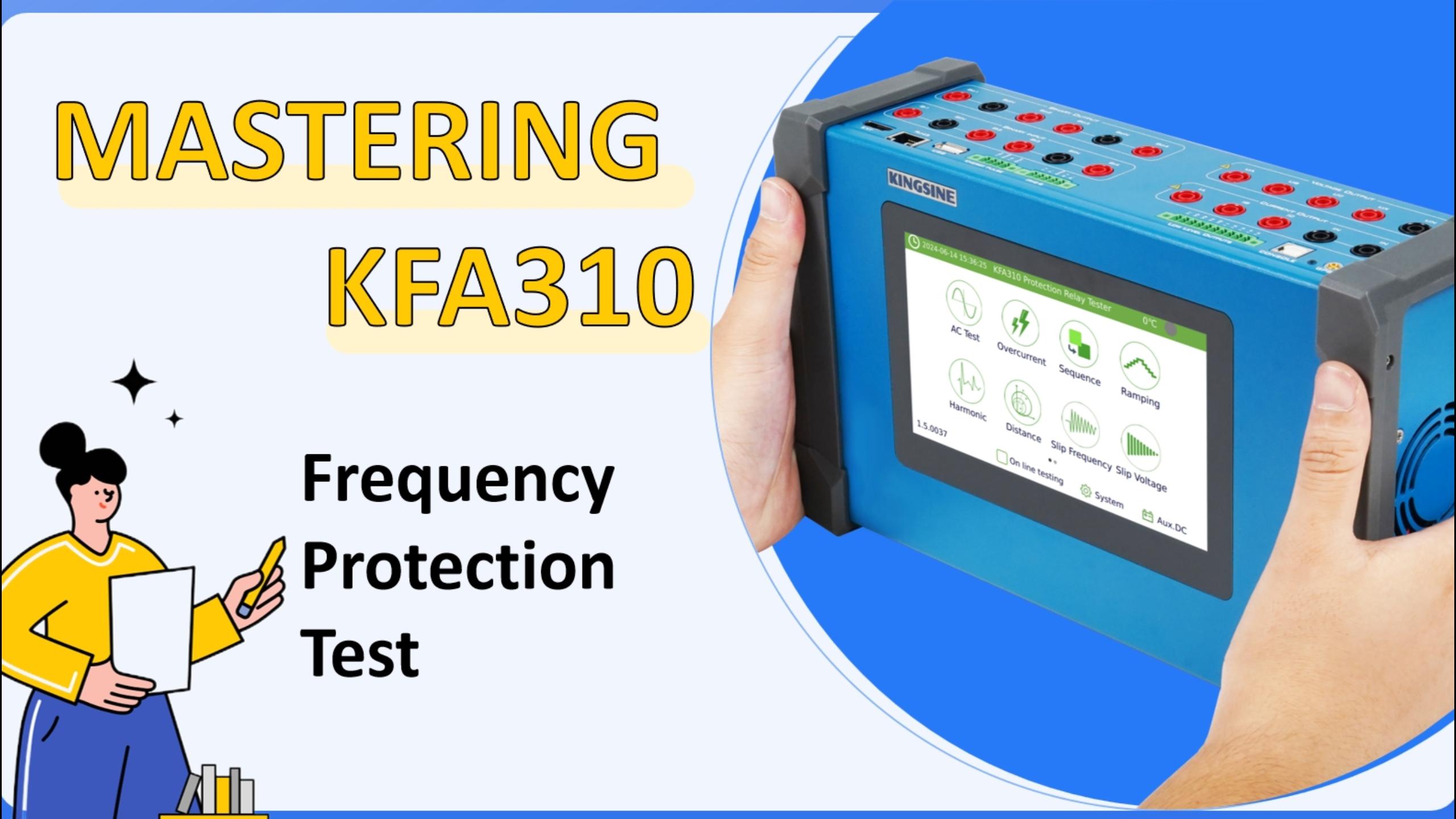 MASTERING KFA310: Frequency Test