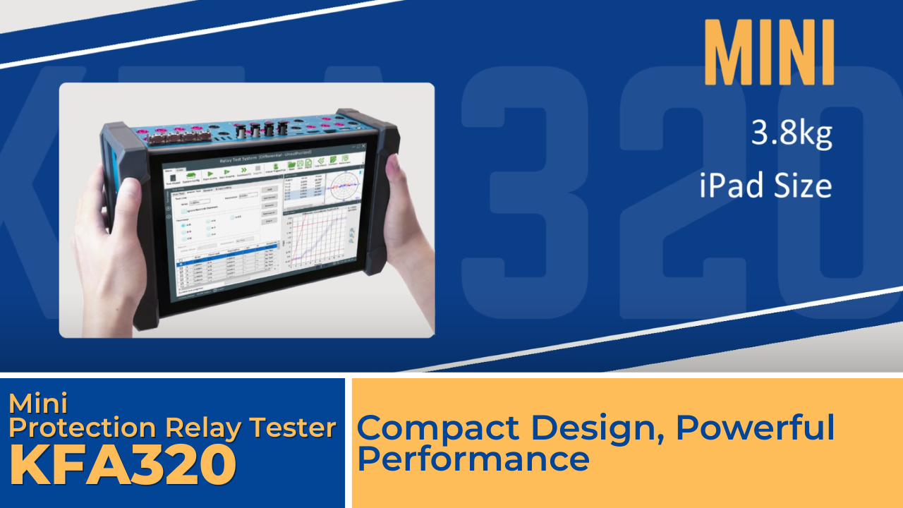 Mini Protection Relay Tester KFA320: A Quick Glance